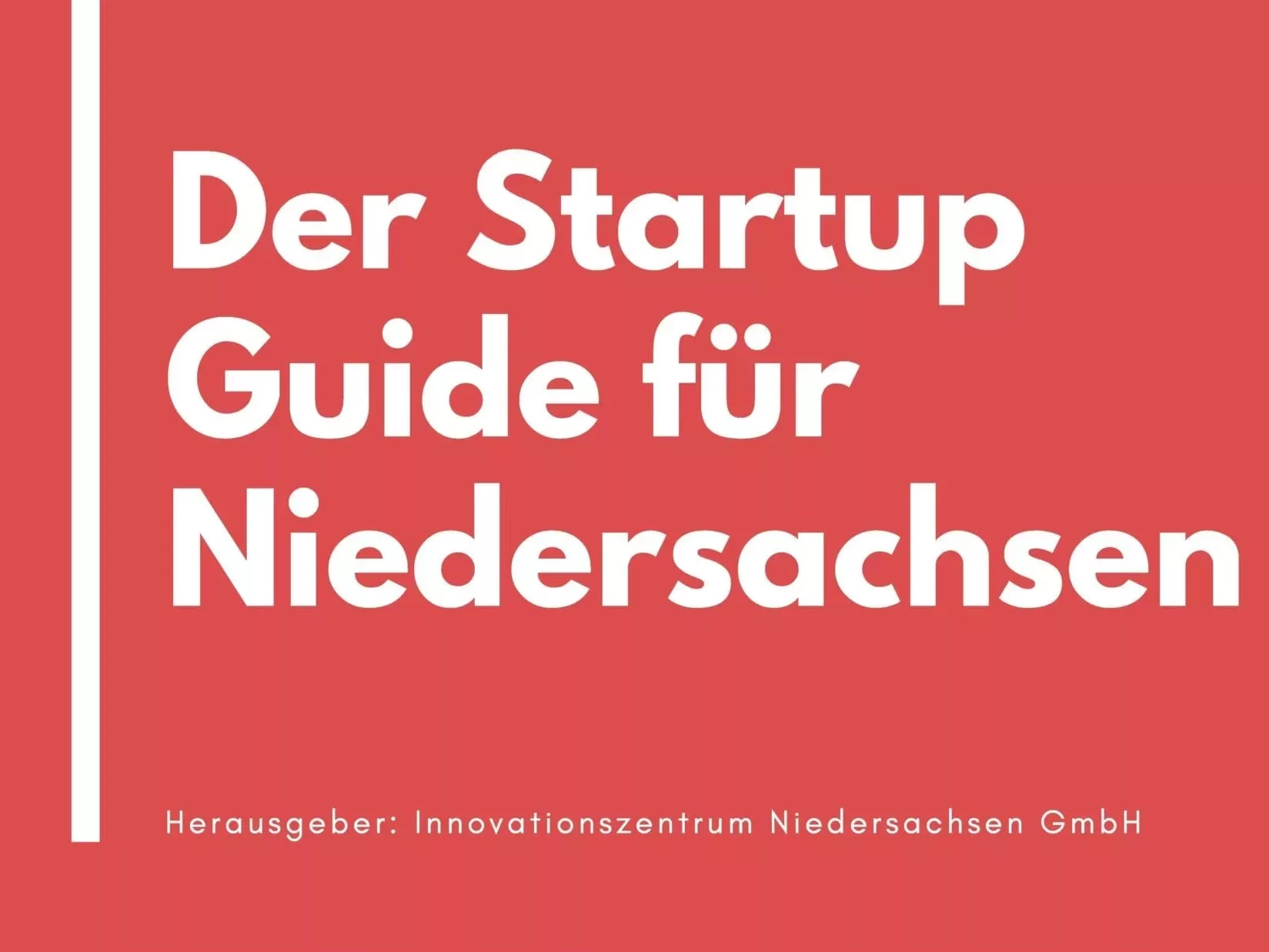 Cover des Startup-Guide Niedersachsen