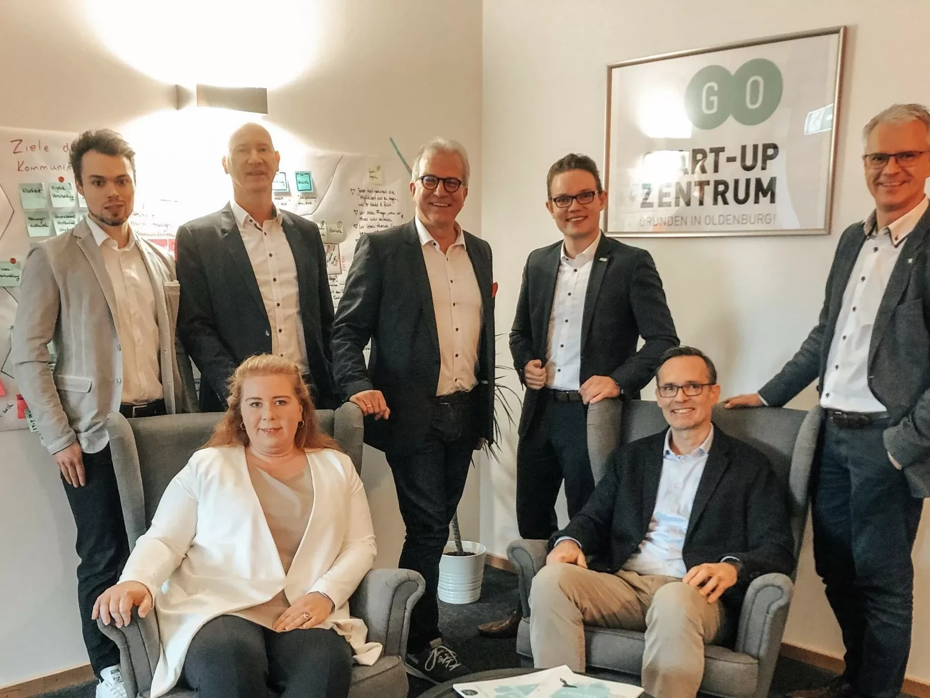 Das Team vom GO! Startup-Zentrum Oldenburg