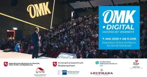 Flyer der Online-Konferenz OMK.digital.