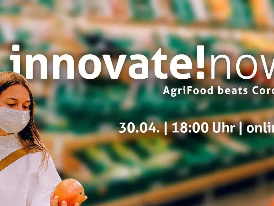 Flyer der Online-Konferenz innovate!now.