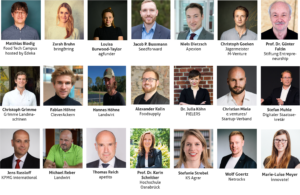 Das ist eine Lister aller Sprecher der Online-Konferenz innovate!now.