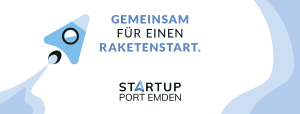 Banner "Gemeinsam für einen Raketenstart"