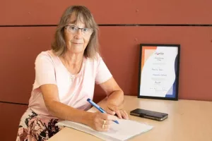 Porträtbild von der Lehrerin Sylvia Janßen.