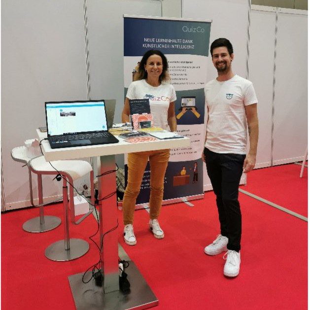 Das Startup QuizCo auf der mobile.Schule TAGUNG