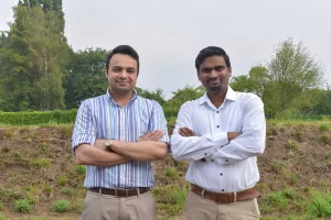 BIOWEG-Team, (vlnr) Dr. Prateek Mahalwar und Srinivas Karuturi.