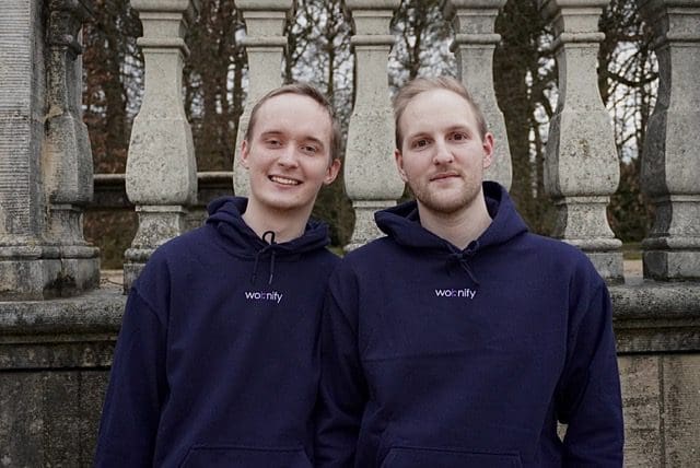 Die zwei Gründer von Wohnify