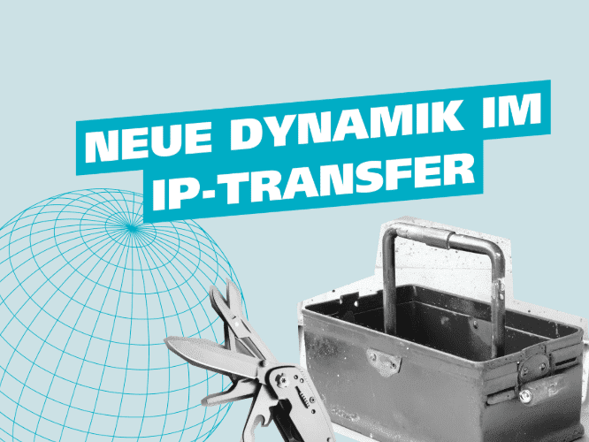Grafik, die ein Taschenmesser und einen Werkzeugkasten zeigt. Auf der Grafik steht 