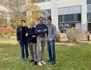 Startup Team von iGuard - vier Männer