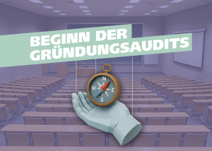 Grafik Beginn der Gründungsaudtis