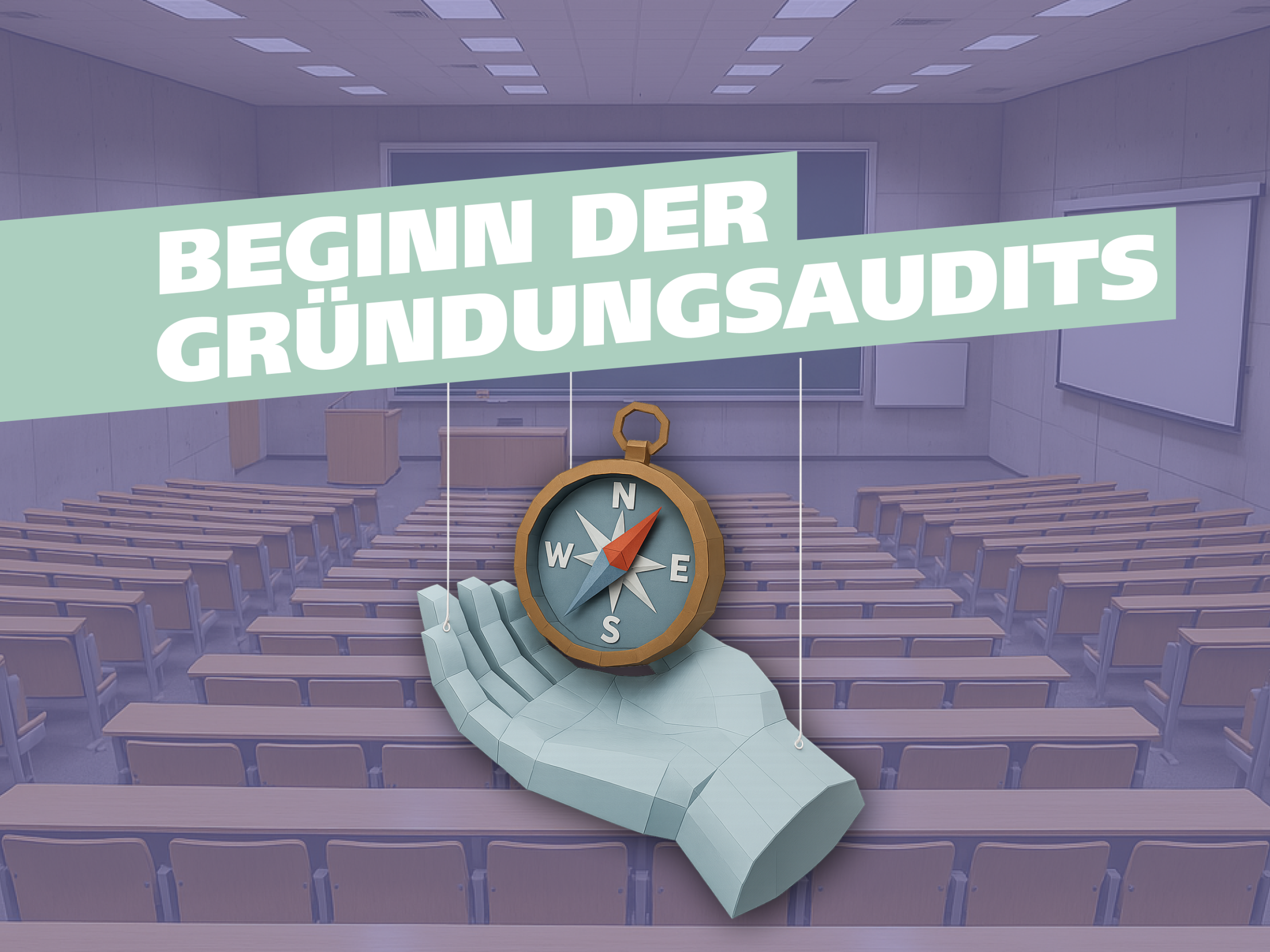 Grafik Beginn der Gründungsaudtis