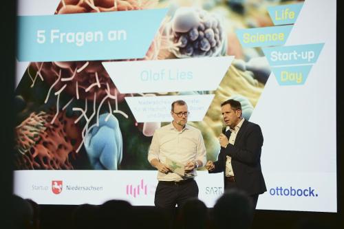 Eindrücke der Veranstaltung "Life Science Startup Day 2024" in Göttingen.