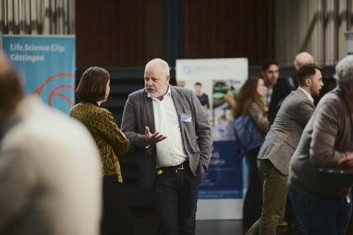 Eindrücke der Veranstaltung "Life Science Startup Day 2024" in Göttingen.