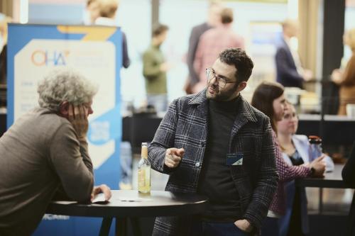 Eindrücke der Veranstaltung "Life Science Startup Day 2024" in Göttingen.