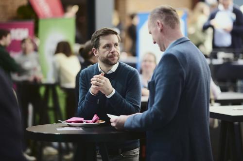 Eindrücke der Veranstaltung "Life Science Startup Day 2024" in Göttingen.