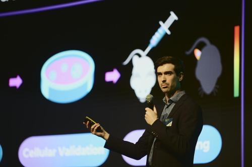 Eindrücke der Veranstaltung "Life Science Startup Day 2024" in Göttingen.