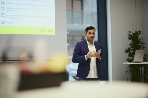 Eindrücke der Veranstaltung "Life Science Startup Day 2024" in Göttingen.