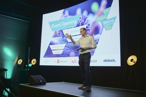 Eindrücke der Veranstaltung "Life Science Startup Day 2024" in Göttingen.