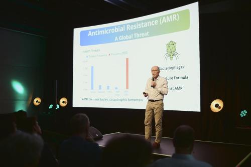 Eindrücke der Veranstaltung "Life Science Startup Day 2024" in Göttingen.