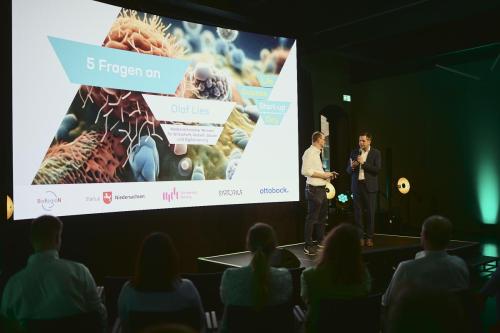 Eindrücke der Veranstaltung "Life Science Startup Day 2024" in Göttingen.