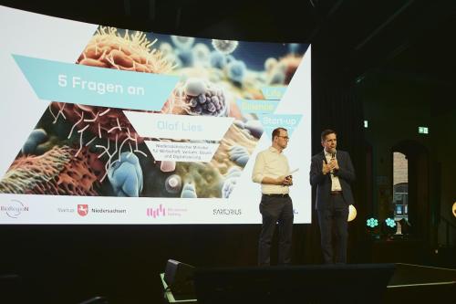 Eindrücke der Veranstaltung "Life Science Startup Day 2024" in Göttingen.