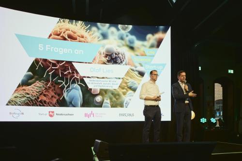 Eindrücke der Veranstaltung "Life Science Startup Day 2024" in Göttingen.
