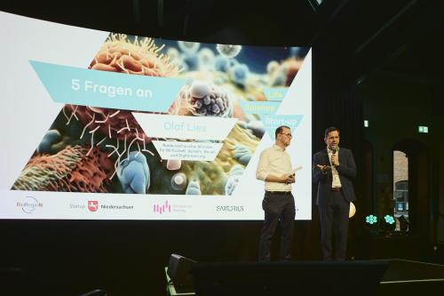 Eindrücke der Veranstaltung "Life Science Startup Day 2024" in Göttingen.