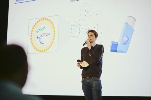 Eindrücke der Veranstaltung "Life Science Startup Day 2024" in Göttingen.