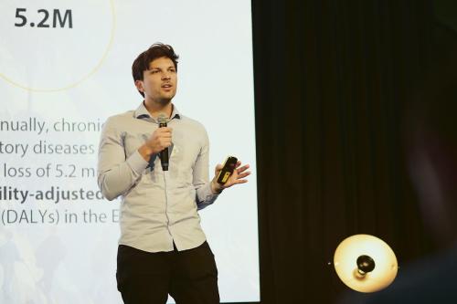 Eindrücke der Veranstaltung "Life Science Startup Day 2024" in Göttingen.
