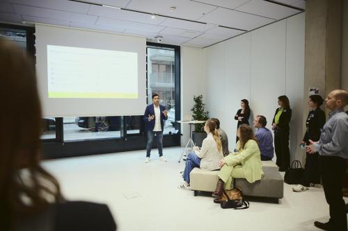 Eindrücke der Veranstaltung "Life Science Startup Day 2024" in Göttingen.