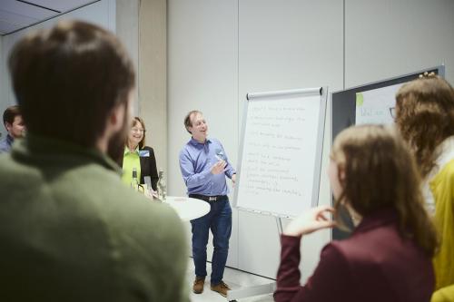 Eindrücke der Veranstaltung "Life Science Startup Day 2024" in Göttingen.