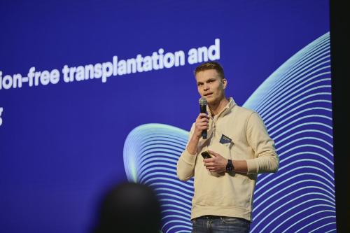 Eindrücke der Veranstaltung "Life Science Startup Day 2024" in Göttingen.