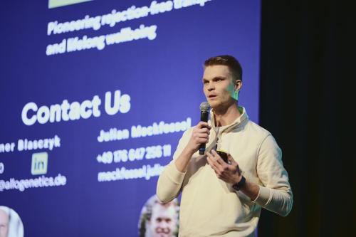 Eindrücke der Veranstaltung "Life Science Startup Day 2024" in Göttingen.