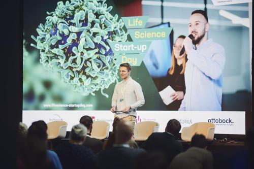 Foto der Veranstaltung Life Science Startup Day 2023 in Göttingen.