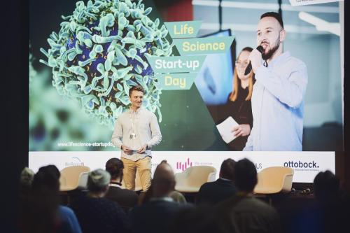 Foto der Veranstaltung Life Science Startup Day 2023 in Göttingen.