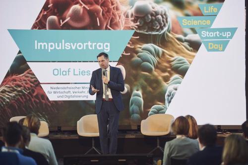 Foto der Veranstaltung Life Science Startup Day 2023 in Göttingen.