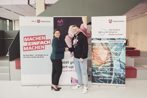 Foto der Veranstaltung Life Science Startup Day 2023 in Göttingen.
