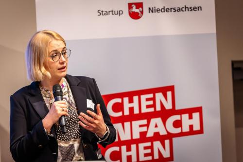 Fotos der Veranstaltung Mobility Startup Day 2023 in Osnabrück.