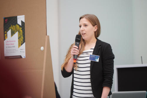 Viola Fühner stellt ihr Startup vor